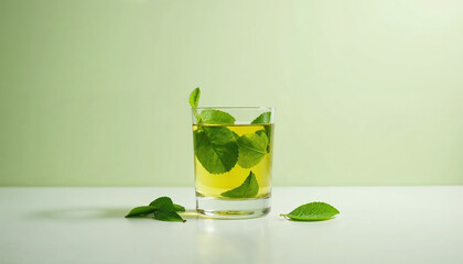 T&eacute; verde helado