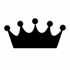 crown icon vector illustration, Crown icon, crown isolated on white
