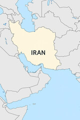 Map of Iran