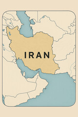 Map of Iran