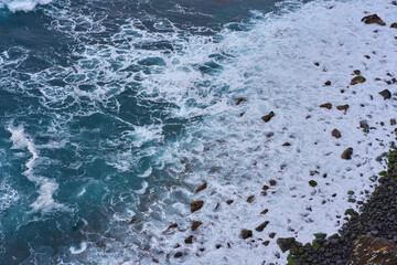 Rocky Atlantic coast near El Bollullo beach