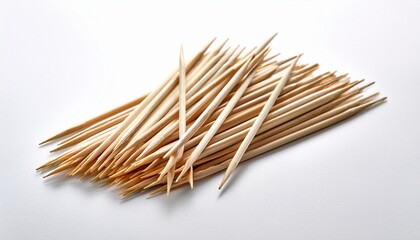 toothpicks on a white background