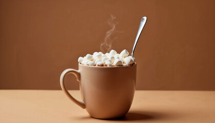 Chocolate con masmelos