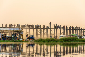 U Bein Bridge, Myanmar