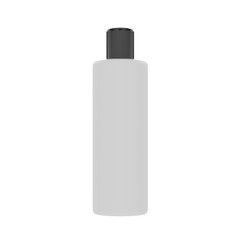 white plastic bottle