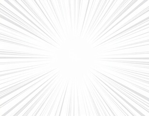 集中線　イラスト