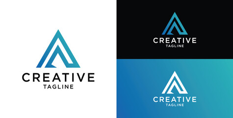 Letter A Professional logo for all types of business