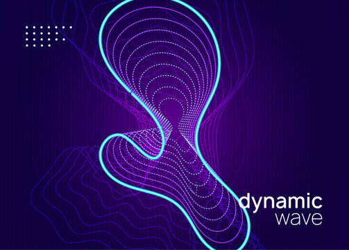 Dance Background. Pink Discotheque Poster. Night Club Set. Violet Fest Banner. Edm Concert Element. Trance Vector. Nightclub Radio Invitation. Green Dance Background