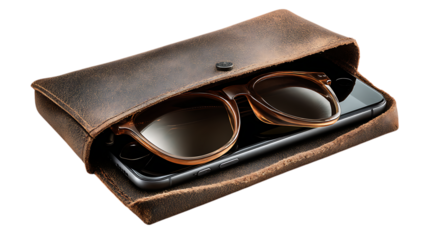 Glasses isolated on white background 