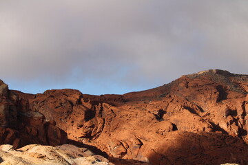 Mountain landscape in the morning