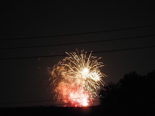 夏の風物詩　花火