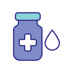 Obraz premium Alcohal icon vector