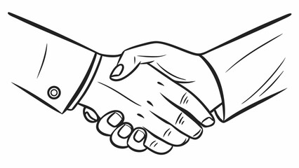 Handshake Agreement A Visual Representation of Partnership and Collaboration