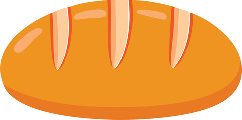 Obraz premium vector illustration of a bread