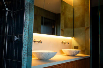modern bathroom interior