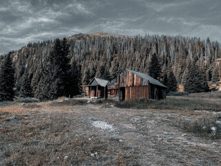house in the mountains