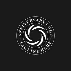 generic circle logo design , business logo , vector , symbol , company logo,background, emblem, swirl, infinity, circular	