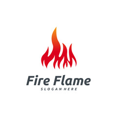 A stylized illustration of a fire flame.