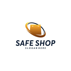 Sophisticated  for a secure online shopping store.
