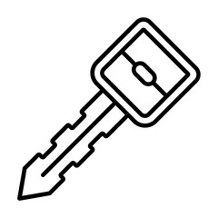 Car Key Icon
