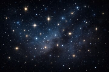 Interstellar space starry night cosmic background