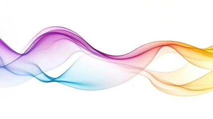 Abstract Colorful Waves