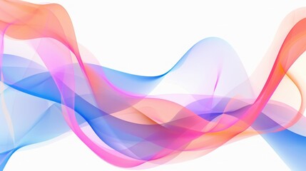 Abstract Colorful Waves