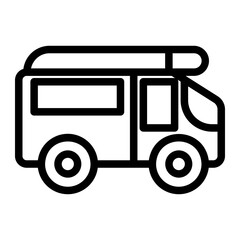 Fototapeta premium army truck icon