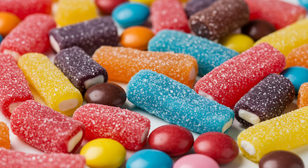 colorful candies