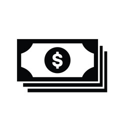 Dollar Money Vector Illustration. Dollar Bill note money. us dollar currency