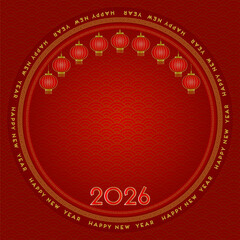 New Year Festival, Greeting Card, Bless, 
Happiness, Celebrate, Send Happiness