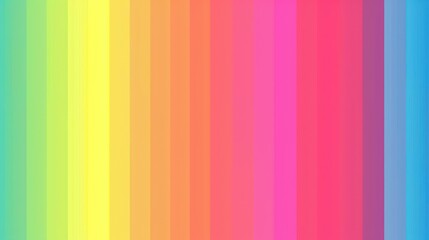 Rainbow Stripes Abstract Background