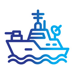 military boat icon