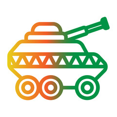 military vehicle icon