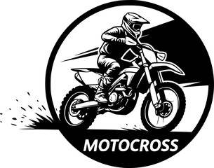Motocross Silhouette
