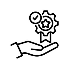 Best Practice line icon