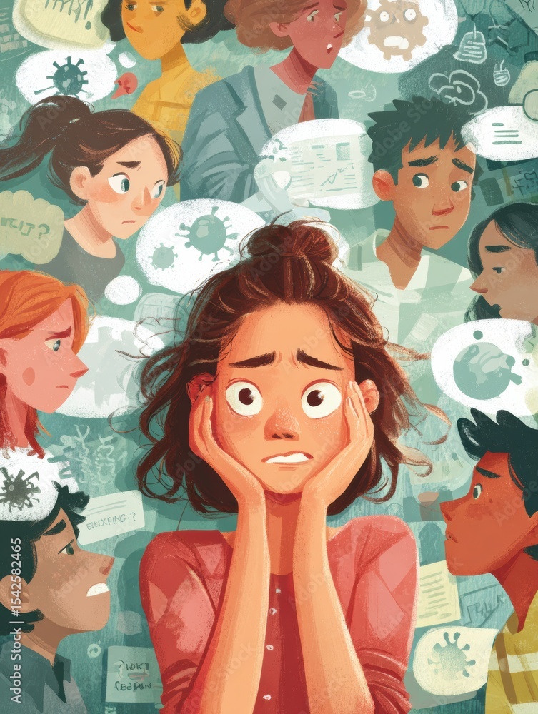 Poster understanding how to communicate illness to classmates can reduce anxiety and foster empathy in educ