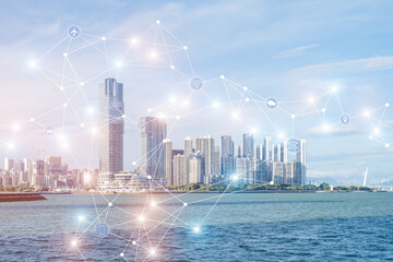 Concept of Shenzhen City and Technology Smart City






