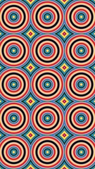 circle motif, circle pattern, symmetrical, circle lines, wall wallpaper, HD