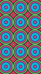 circle motif, circle pattern, symmetrical, circle lines, wall wallpaper, HD