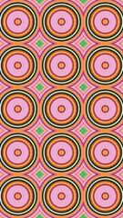 circle motif, circle pattern, symmetrical, circle lines, wall wallpaper, HD
