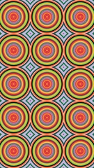 circle motif, circle pattern, symmetrical, circle lines, wall wallpaper, HD