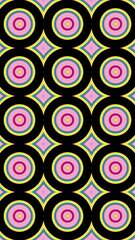 circle motif, circle pattern, symmetrical, circle lines, wall wallpaper, HD
