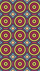 circle motif, circle pattern, symmetrical, circle lines, wall wallpaper, HD