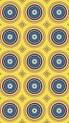 circle motif, circle pattern, symmetrical, circle lines, wall wallpaper, HD