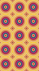 circle motif, circle pattern, symmetrical, circle lines, wall wallpaper, HD