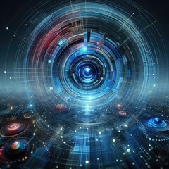 Fototapeta premium abstract background with space