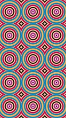 circle motif, circle pattern, symmetrical, circle lines, wall wallpaper, HD