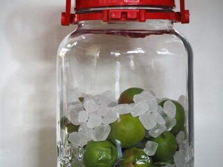 梅仕事　手作り梅酒