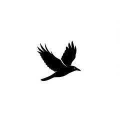 Fototapeta premium High-Contrast Black Silhouettes of Animals and Insects on Clean White Background – Vector Illustration